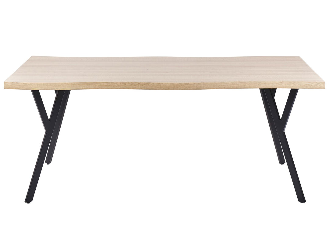 Dining Table 180 x 90 cm Light Wood Alton