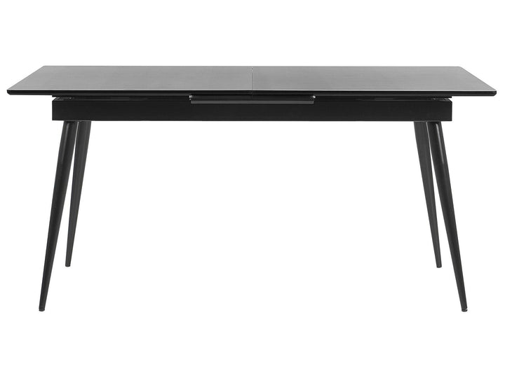 Extending Dining Table 160/200 x 90 cm Black Maldon