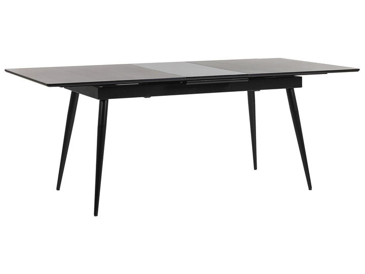 Extending Dining Table 160/200 x 90 cm Black Maldon