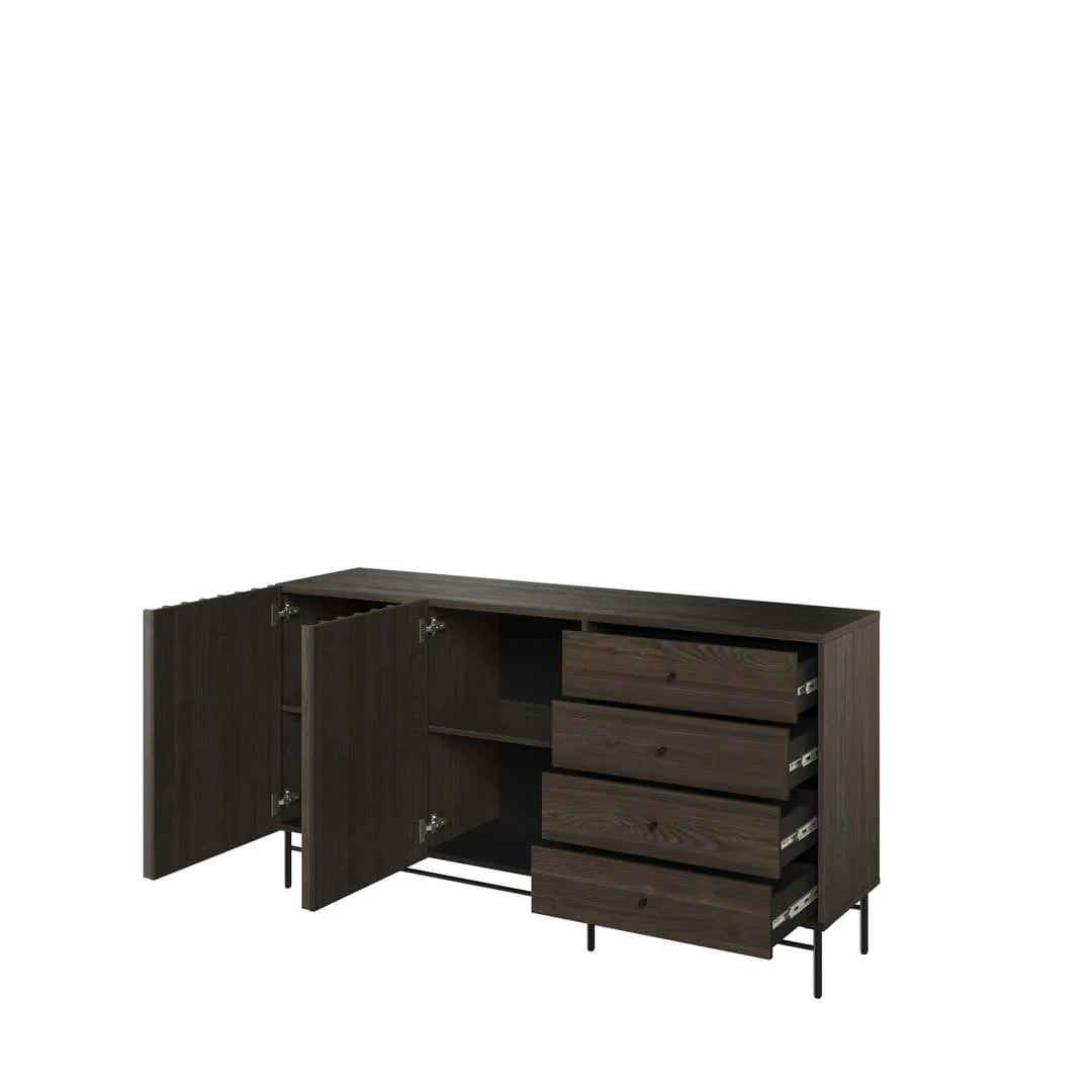 Sideboard Cabinet 165cm Portland Ash Piemonte PE-07