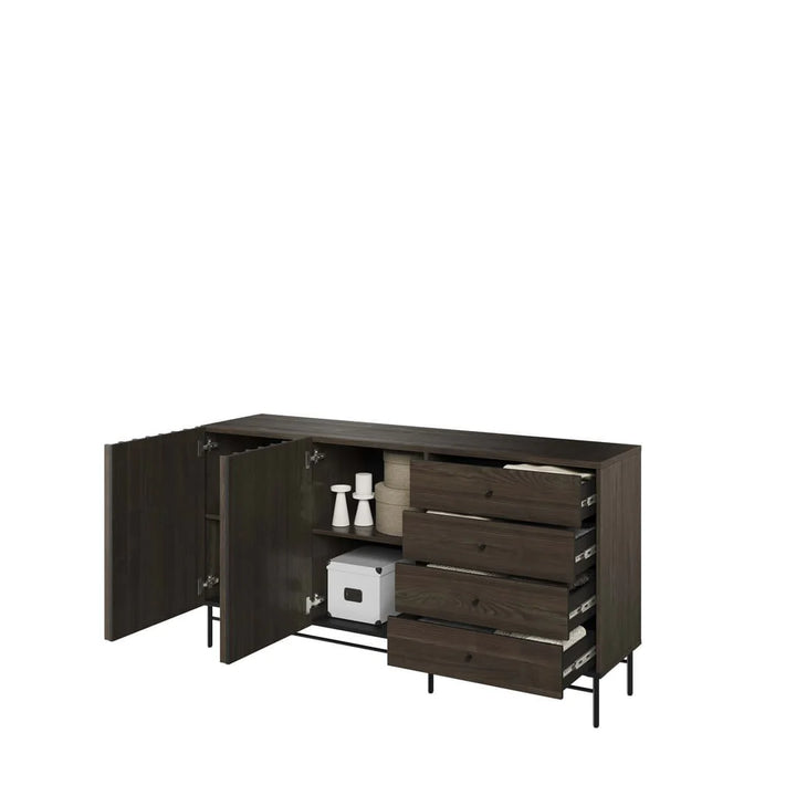 Sideboard Cabinet 165cm Portland Ash Piemonte PE-07