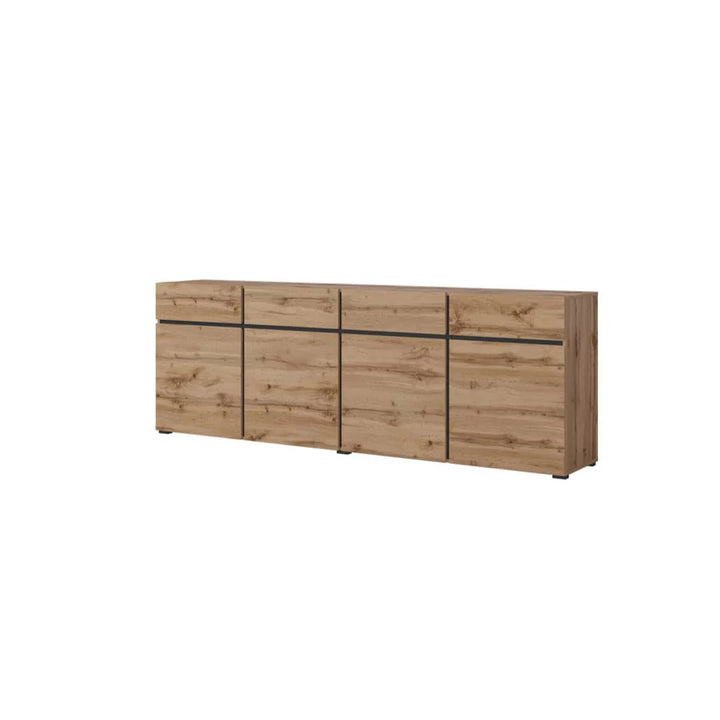 Sideboard Cabinet 225cm Oak Wotan Kross 25