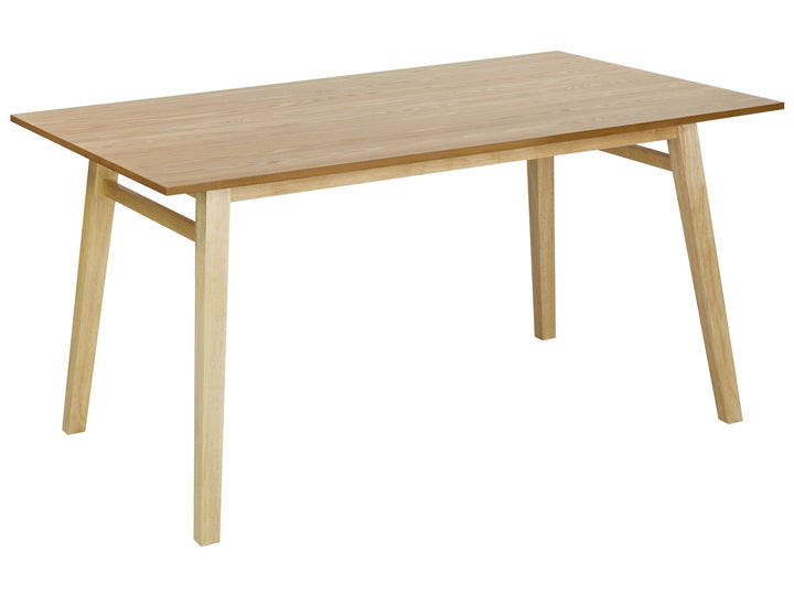 Dining Table 150 x 90 cm Light Wood Varley