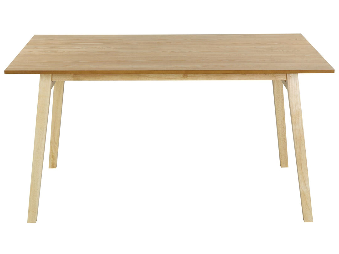 Dining Table 150 x 90 cm Light Wood Varley