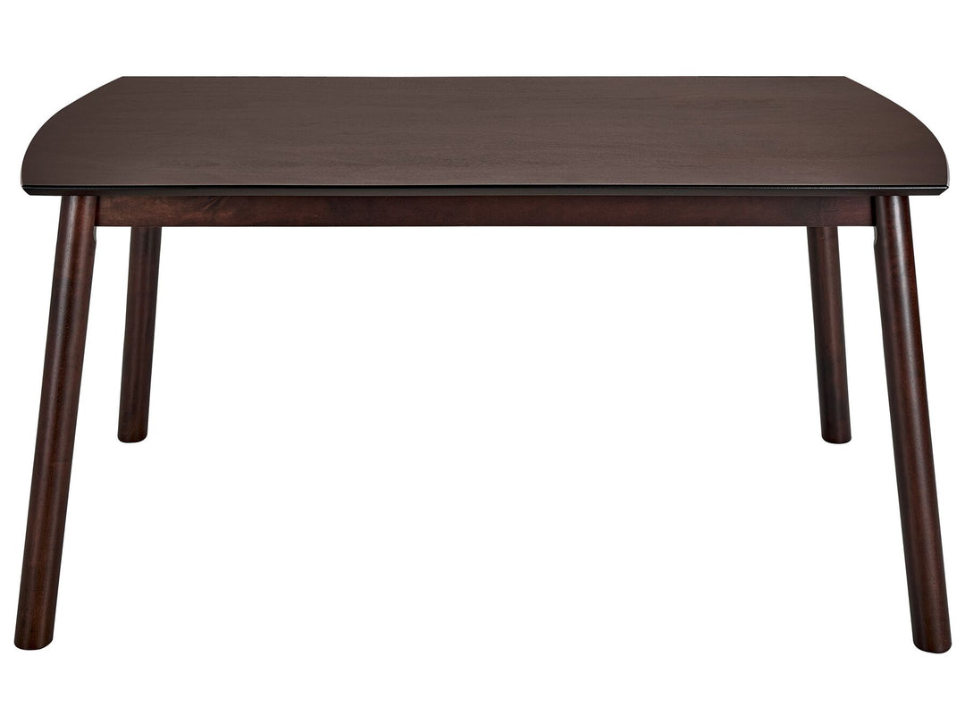 Dining Table 150 x 90 cm Dark Wood Elba