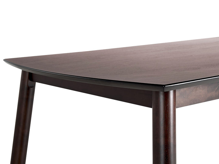 Dining Table 150 x 90 cm Dark Wood Elba