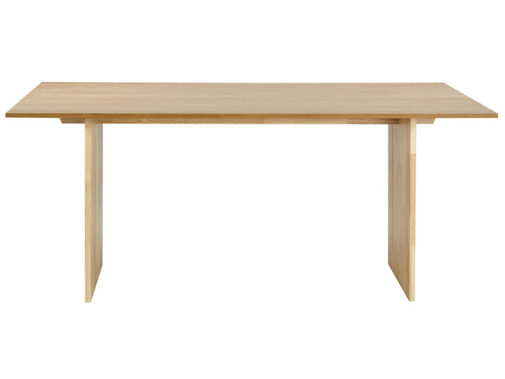 Dining Table 180 x 90 cm Light Wood Moora