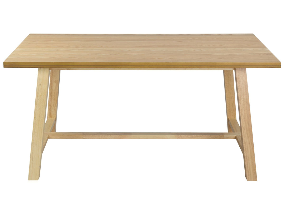 Dining Table 160 x 90 cm Light Wood Barnes