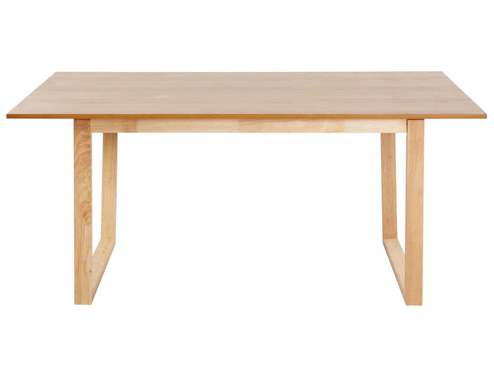 Dining Table 180 x 95 cm Light Wood Camden