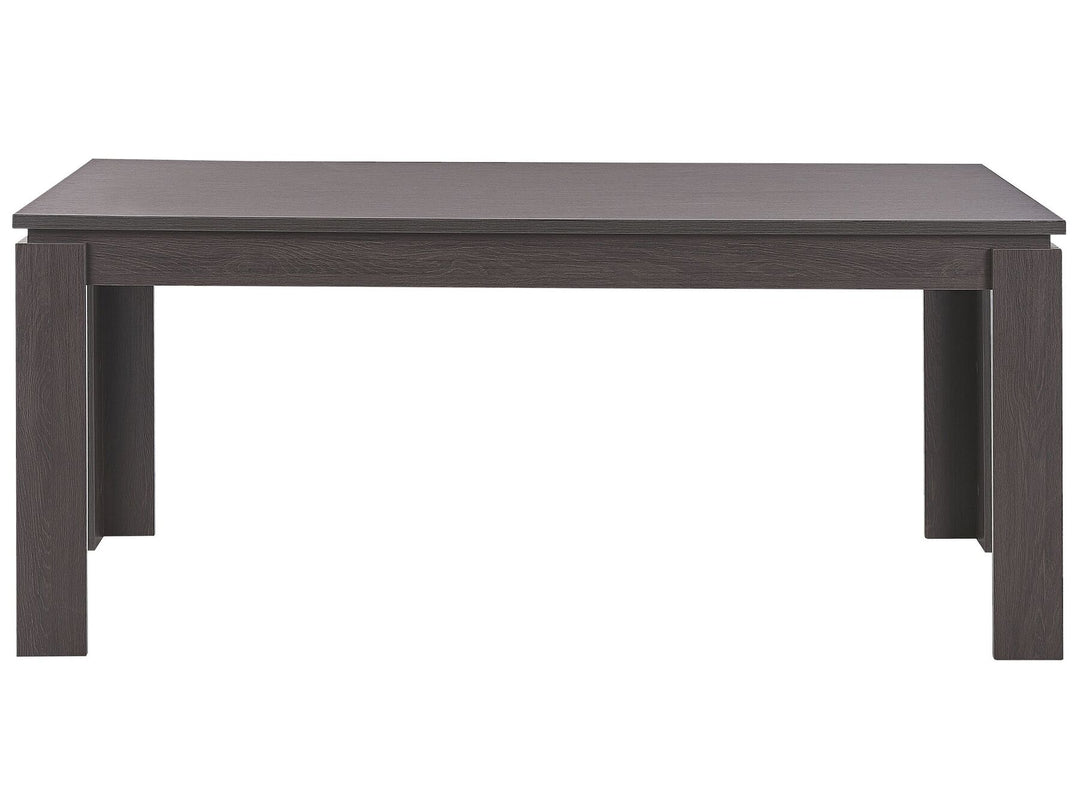 Dining Table 180 x 90 cm Dark Wood Viton