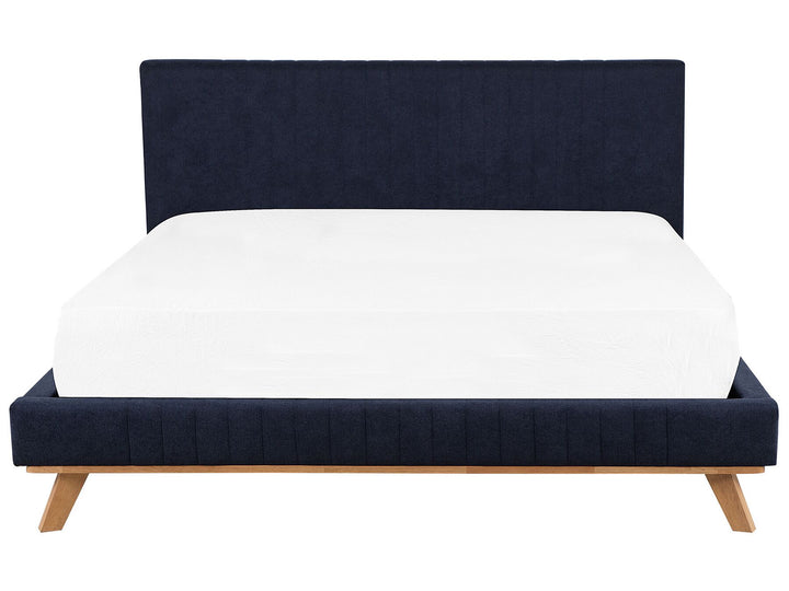 Chenille EU Super King Bed Dark Blue Talence