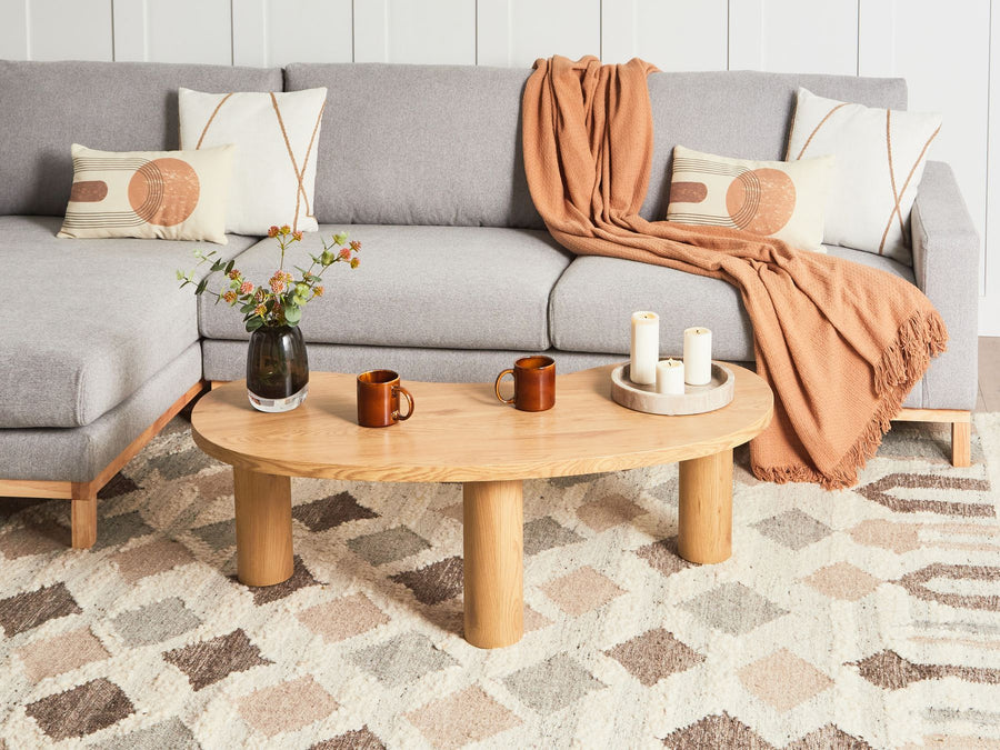 Coffee Table Light Wood AUBURN