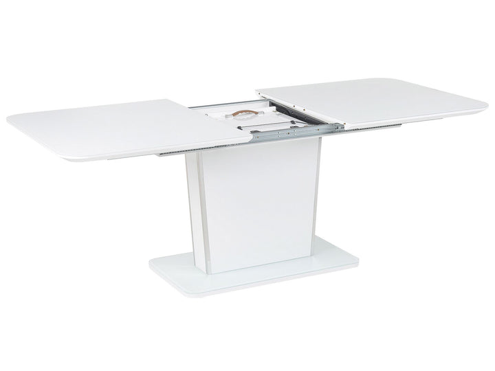 Extending Dining Table 160/200 x 90 cm White Sunds