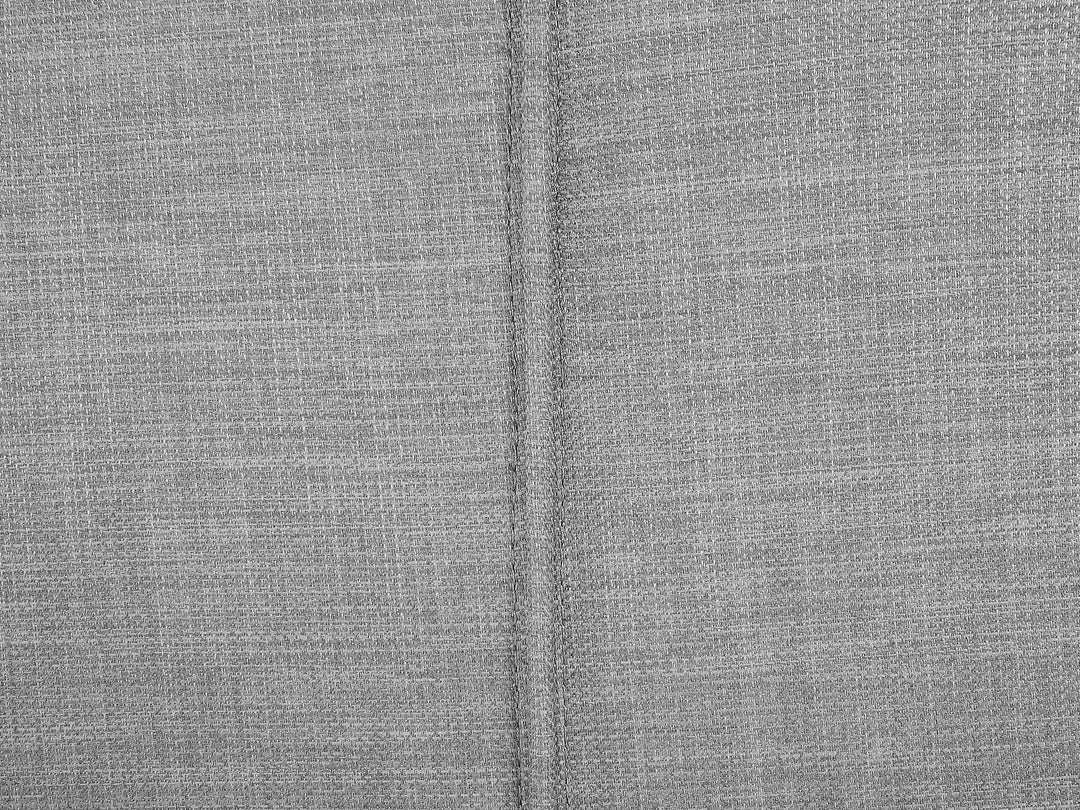 Fabric EU King Size 160x200 Bed Grey Nantes