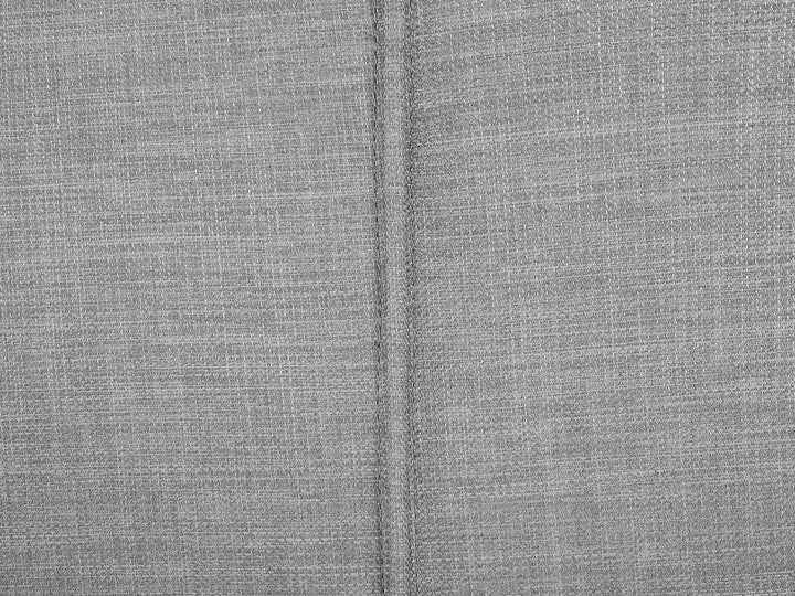 Fabric EU King Size 160x200 Bed Grey Nantes