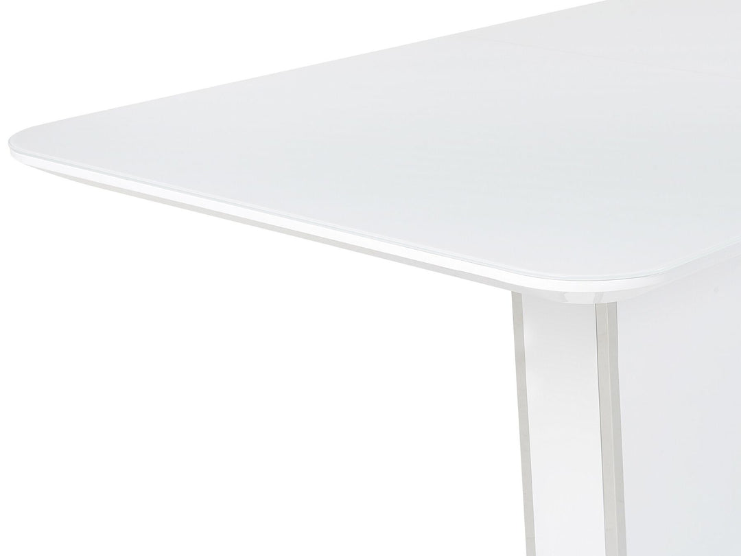 Extending Dining Table 160/200 x 90 cm White Sunds