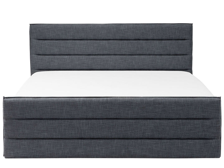 Valbonne Fabric EU Super King Size Bed Grey