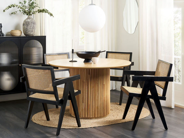 Round Dining Table ⌀ 120 cm Light Wood Vistalla