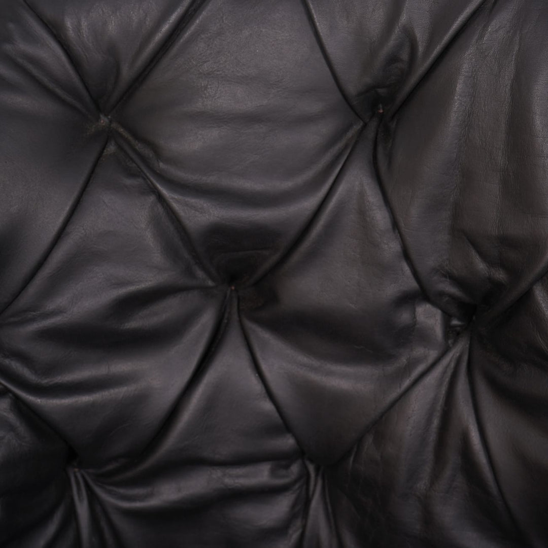 Libra Admiral Occasional Chair with Leather Front & Fabric Back