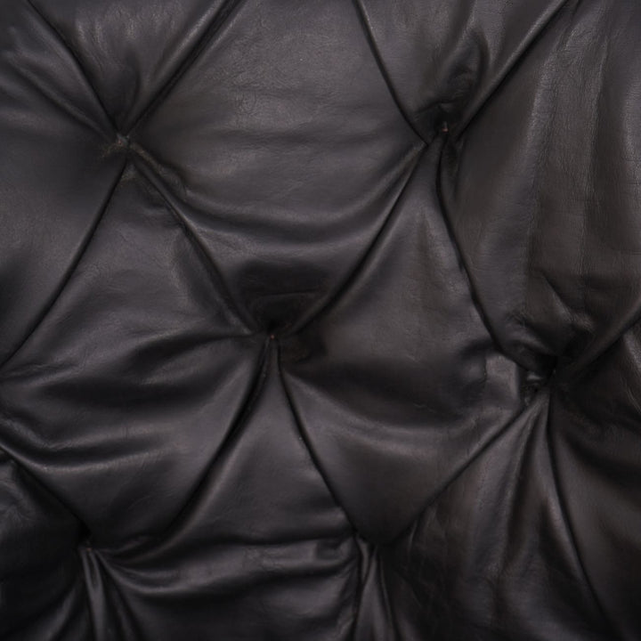 Libra Admiral Occasional Chair with Leather Front & Fabric Back