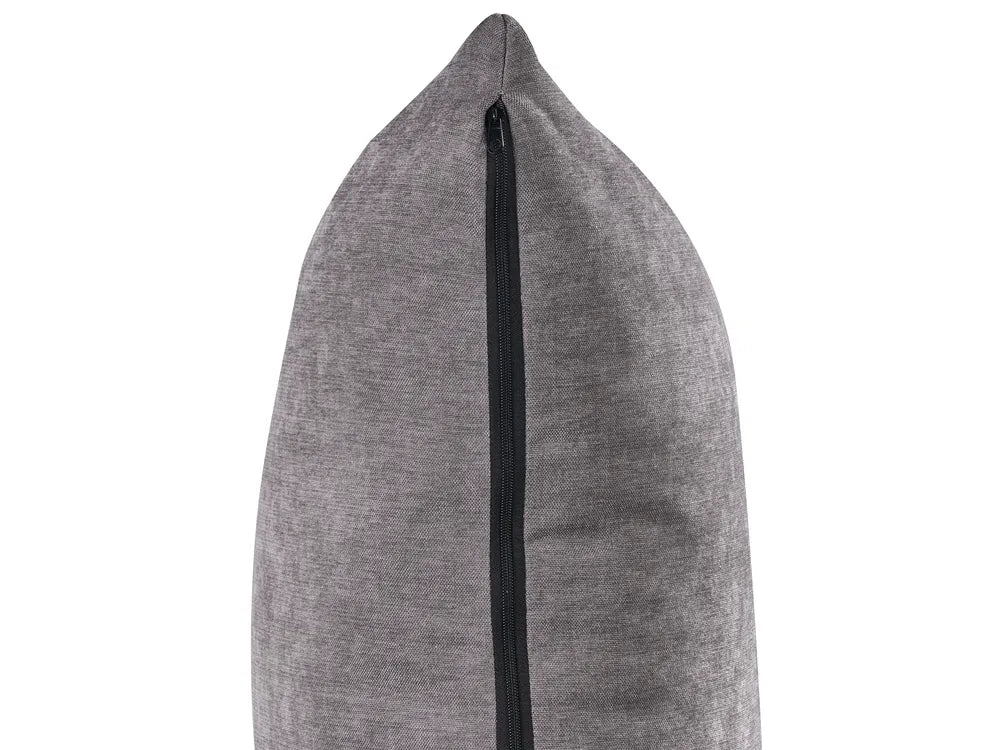 Sofa Bed 3 Seater Chenille Taupe with Storage Devair