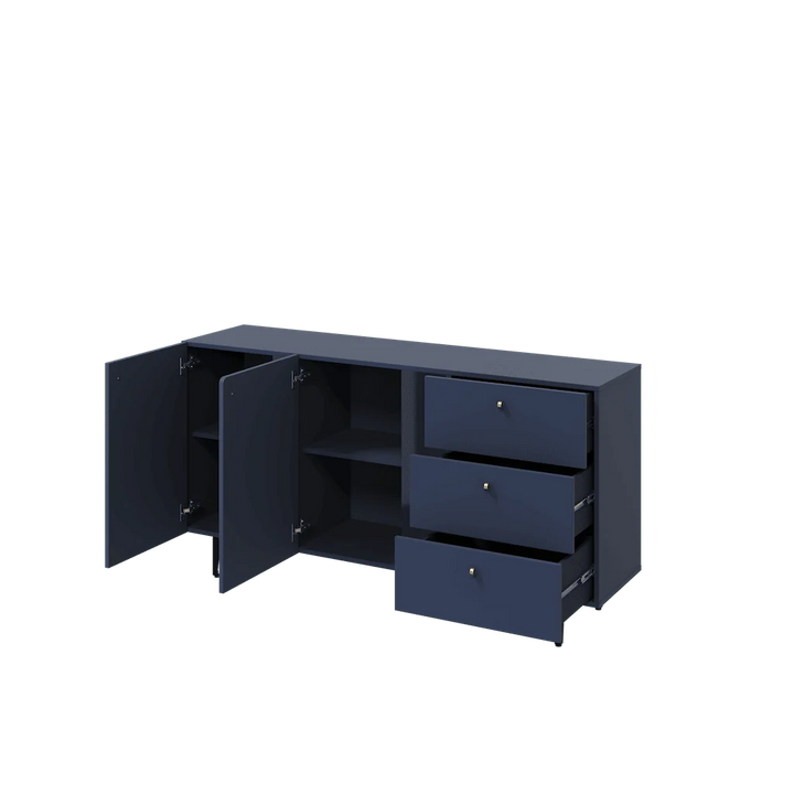 Sideboard Cabinet 160cm Navy Milano