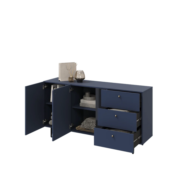 Sideboard Cabinet 160cm Navy Milano