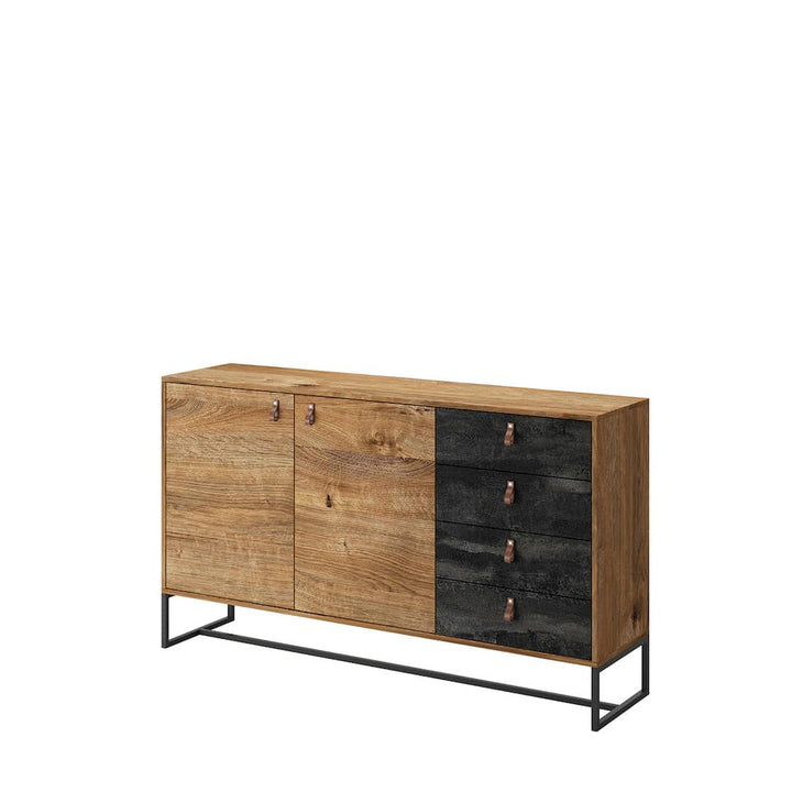 Sideboard Cabinet 153cm Oak Ribbeck Dark