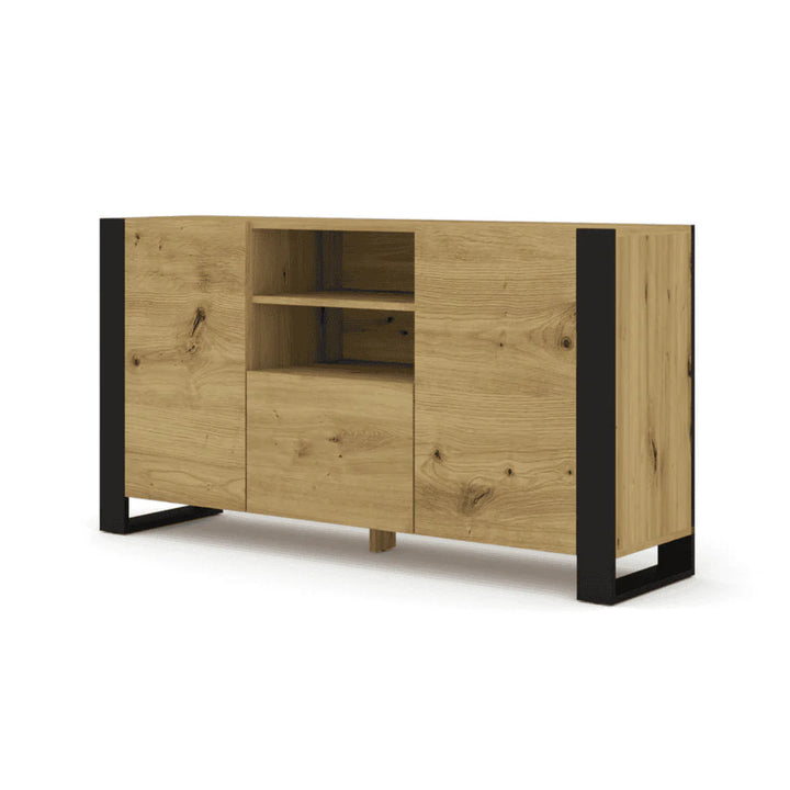 Sideboard Cabinet 158cm Oak Artisan Mondi