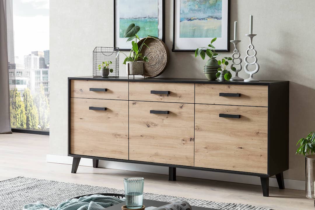 Sideboard Cabinet Oak Artisan Artona 84