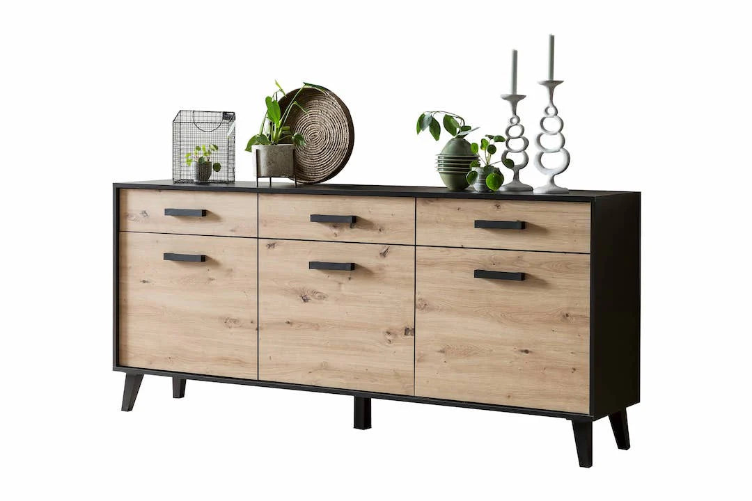 Artona 84 Sideboard Cabinet Oak Artisan