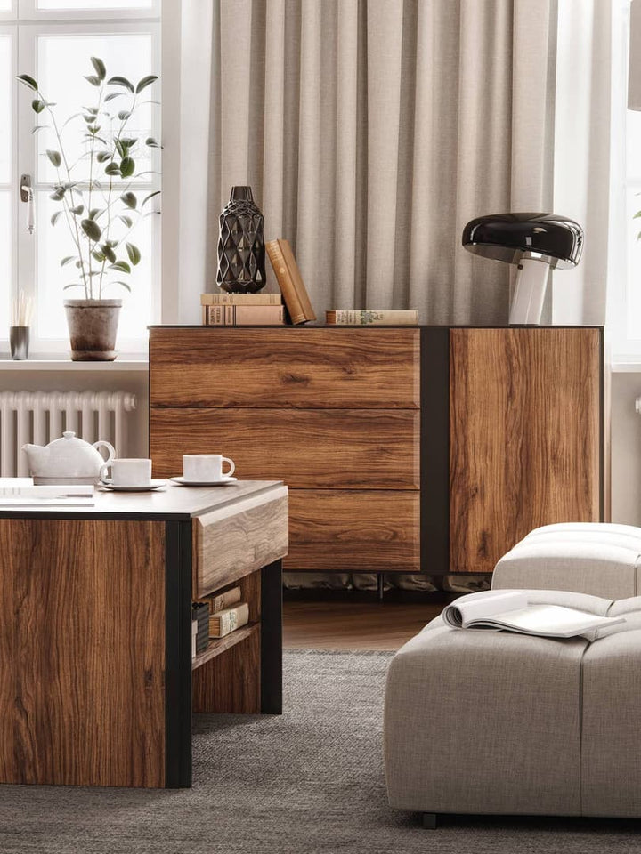 Borga BG-07 Sideboard Cabinet Oak Catania