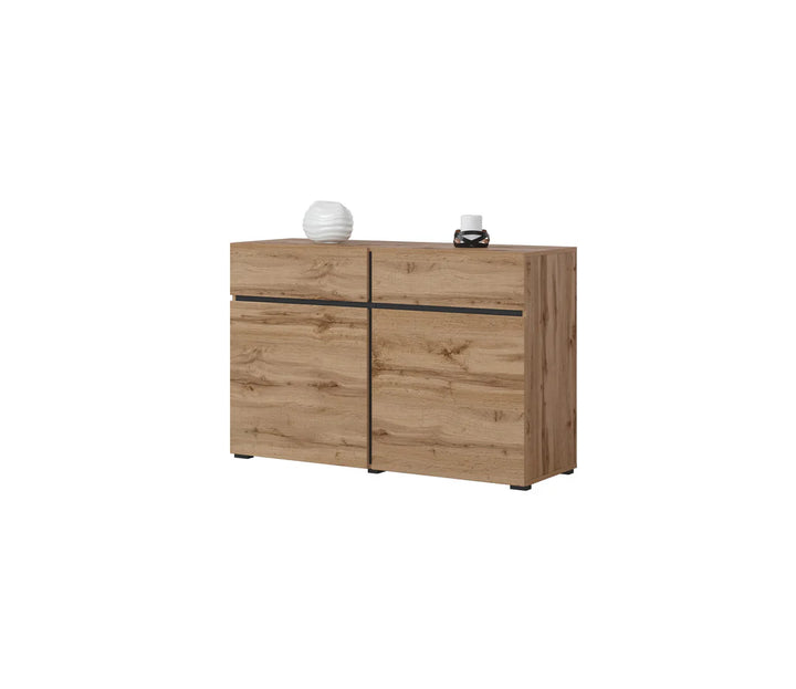 Sideboard Cabinet 119cm Oak Wotan Kross 45