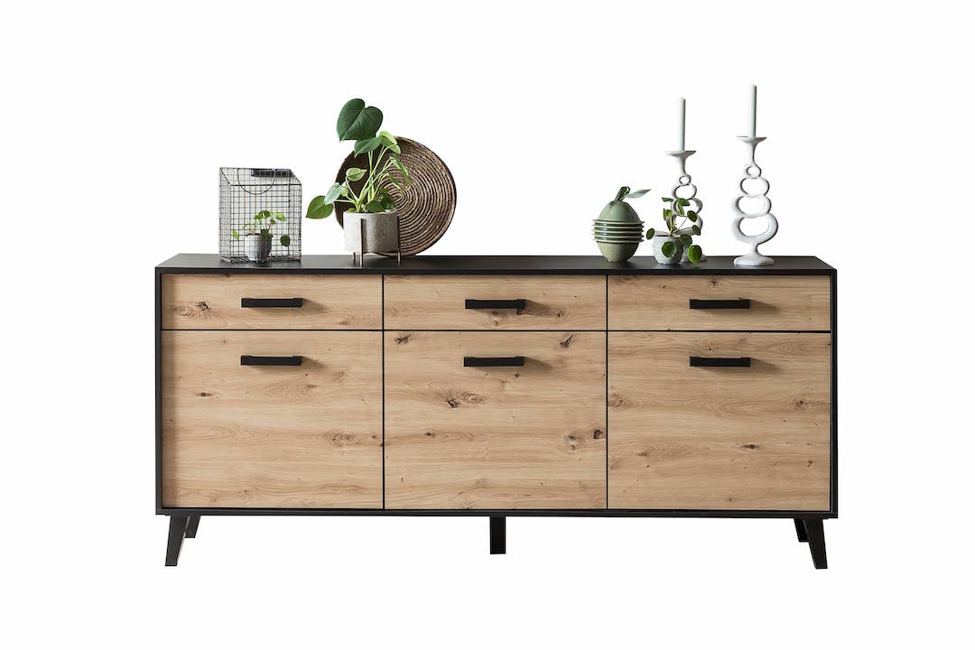 Artona 84 Sideboard Cabinet Oak Artisan