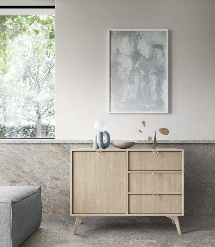 Sideboard Cabinet 106cm Beige Forest