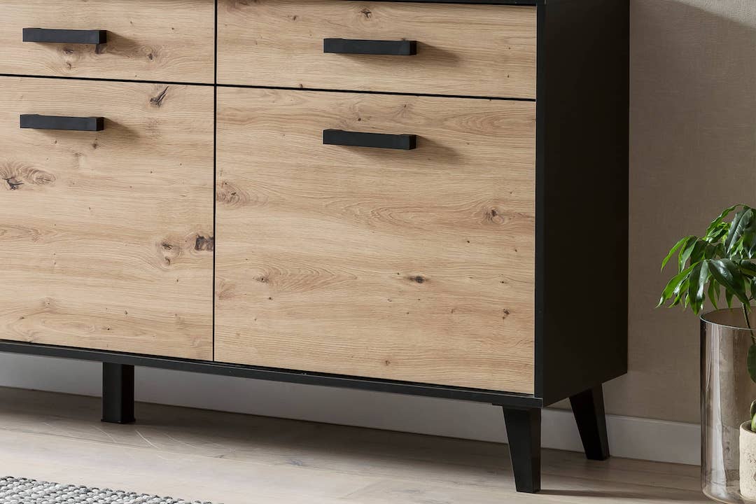 Artona 84 Sideboard Cabinet Oak Artisan