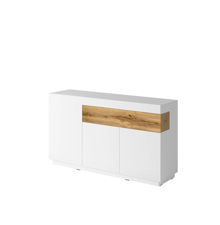 Sideboard Cabinet White Gloss / Wotan O Silke 43