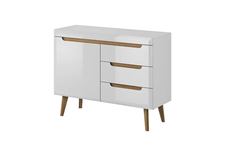 Sideboard Cabinet White Gloss Nordi