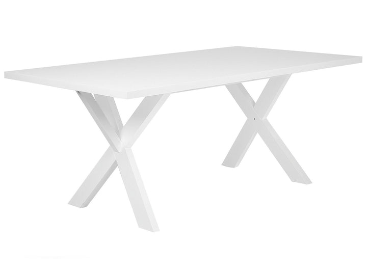 Lisala Dining Table 180 x 100 cm White