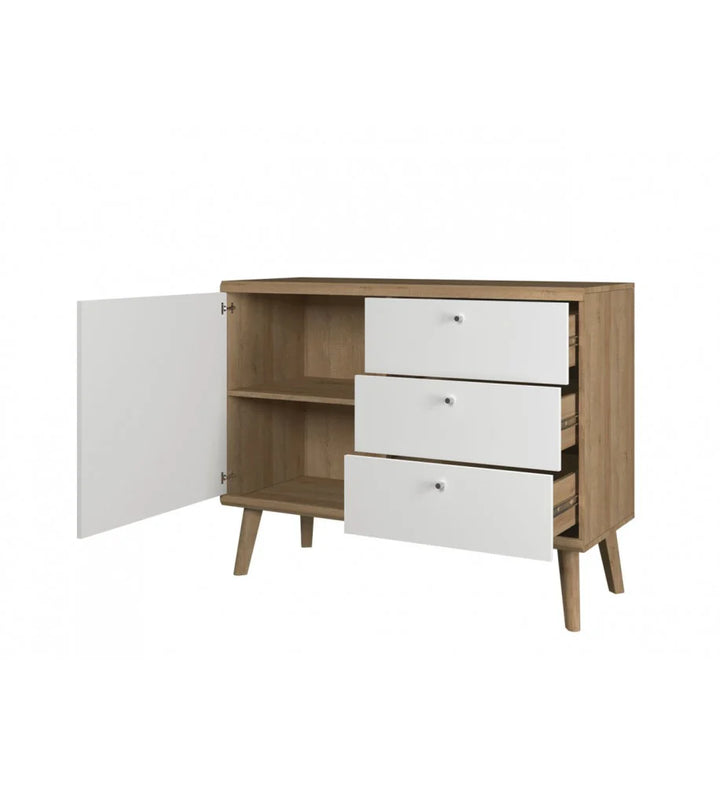 Sideboard Cabinet White Matt Primo