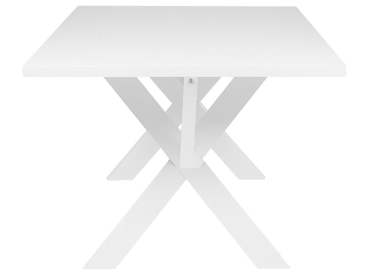 Lisala Dining Table 180 x 100 cm White