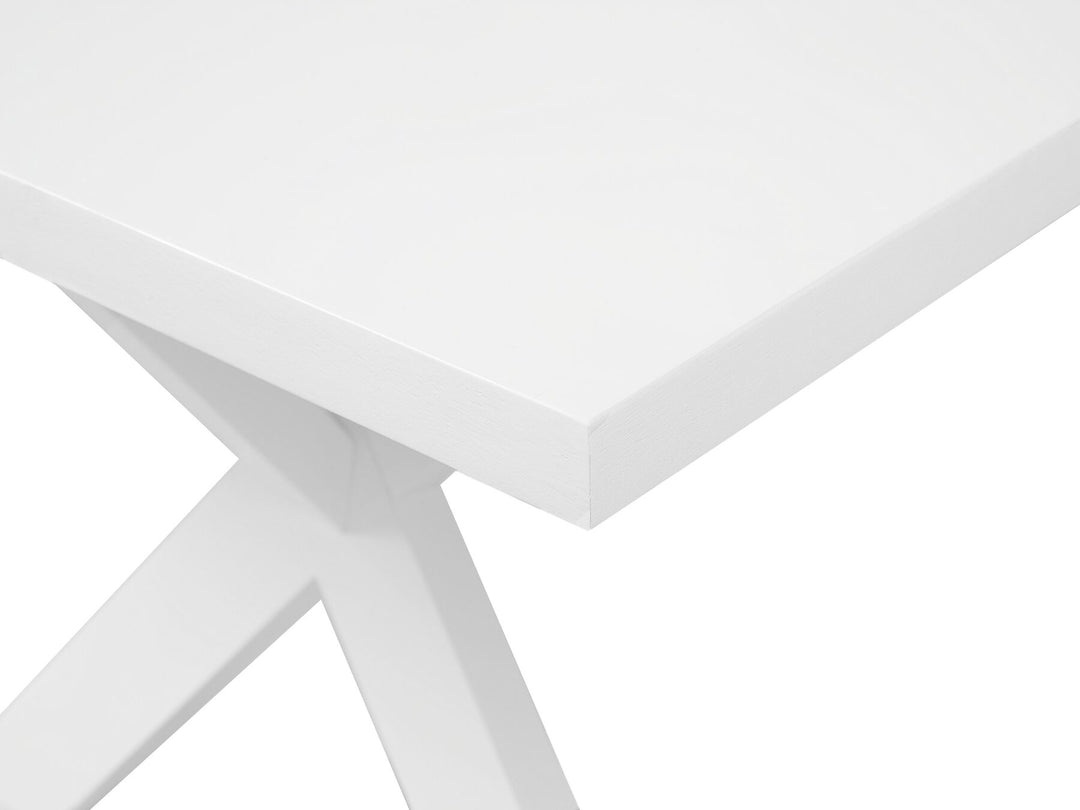 Lisala Dining Table 180 x 100 cm White