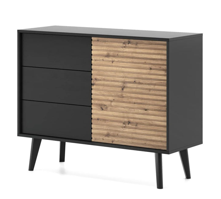 Sideboard Cabinet 104cm Black Willow