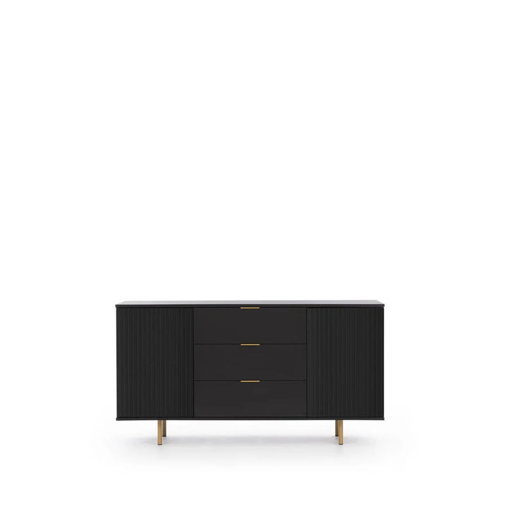 Sideboard Cabinet 150cm Black Nubia