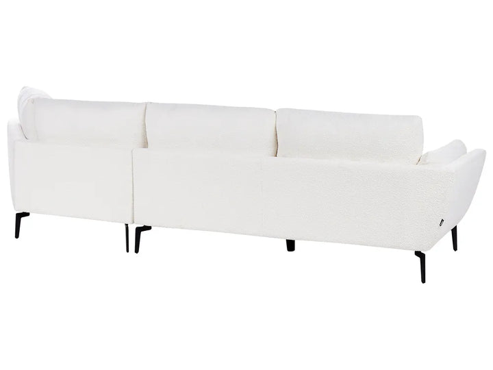 Sofa 3 Seater Boucle White Turner
