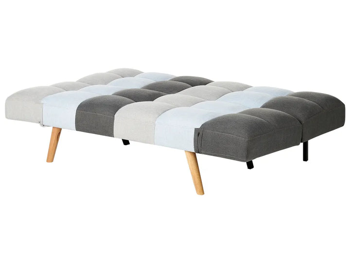 Sofa Bed 2 Seater Fabric Blue Cashten