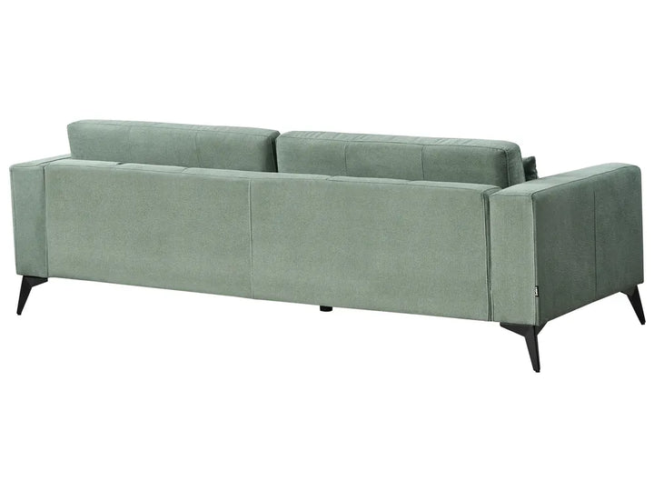 Sofa 3 Seater Fabric Light Green Maeesha