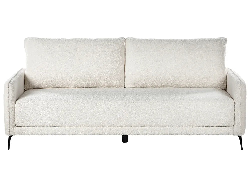 Beige sofa on a white background