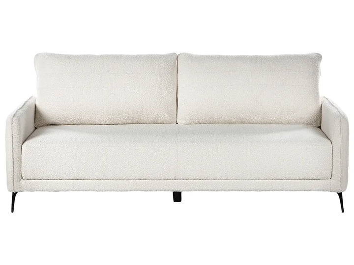 Beige sofa on a white background