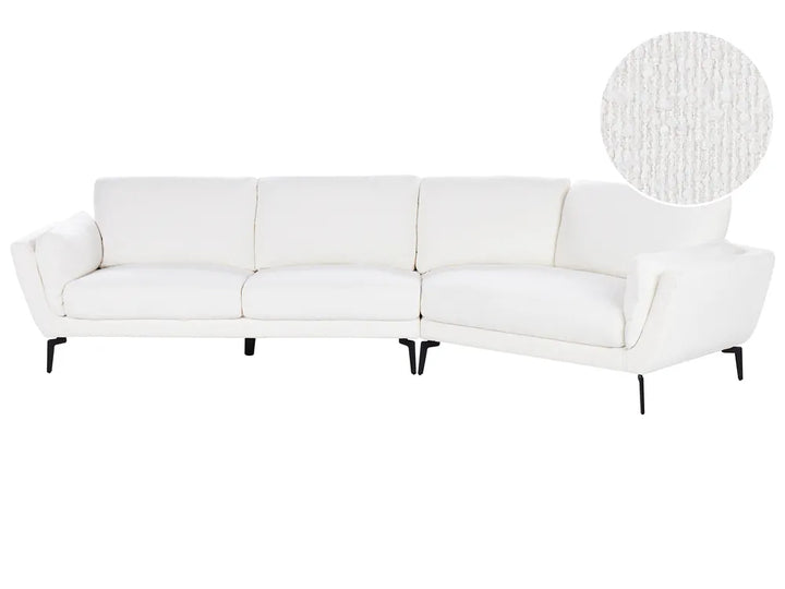 Sofa 3 Seater Boucle White Turner
